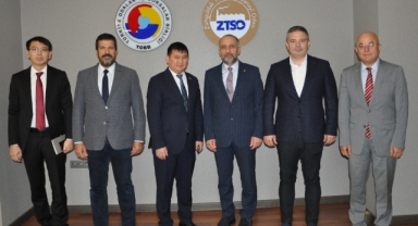 Amankul, ilk ziyaretini Zonguldak Ticaret ve Sanayi Odası’na yaptı