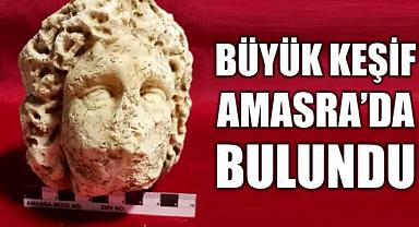 Bartın'da Büyük İskender'in başı bulundu