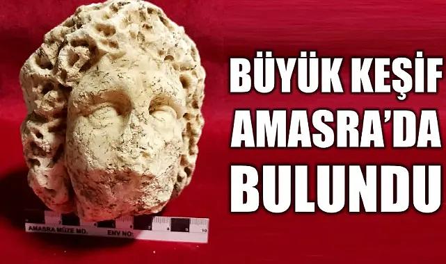 Bartın'da Büyük İskender'in başı bulundu