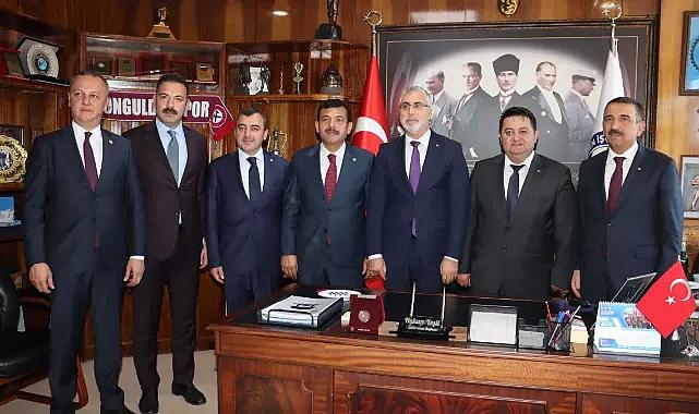 Çalışma Bakanı Vedat Işıkhan'dan GMİS’e ziyaret