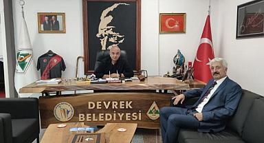Cezaevi Müdürü'nden Devrek Belediyesi'ne ziyaret