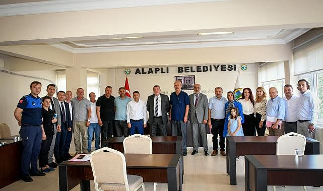 Deprem şehidi Sergen Mudanya'nın adı Alaplı'da yaşatılacak