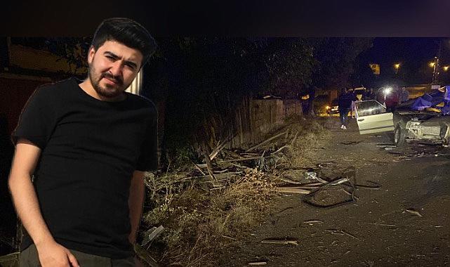 Direksiyon hakimiyetini kaybeden genç sürücü öldü