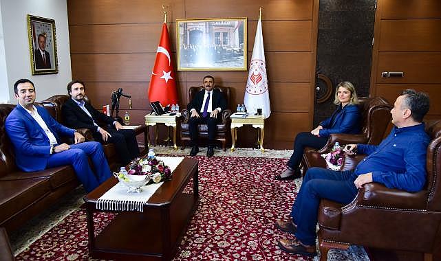 Eren Enerji heyetinden Vali Hacıbektaşoğlu'na ziyaret