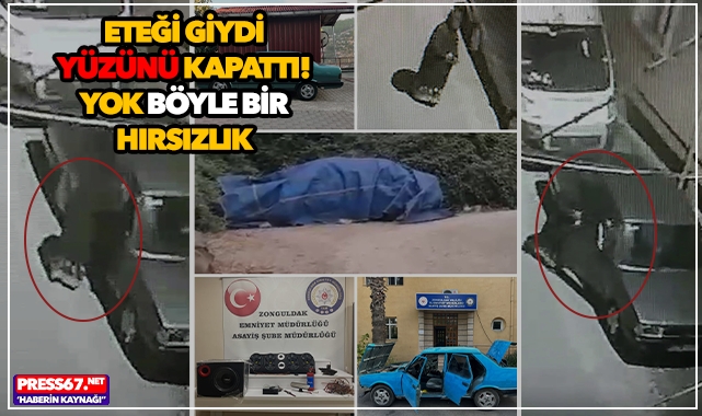 Etek Giyen Hırsız Polisten Kaçamadı