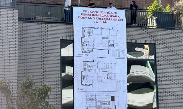 Fevkani yıkılmadan esnafın yeri belirlendi!