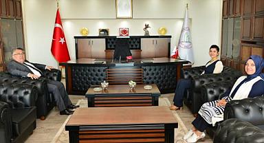 Hakimlerden Rektör Özölçer’e Ziyaret