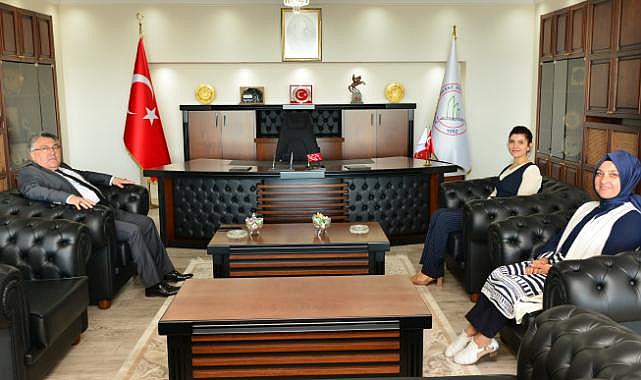 Hakimlerden Rektör Özölçer’e Ziyaret