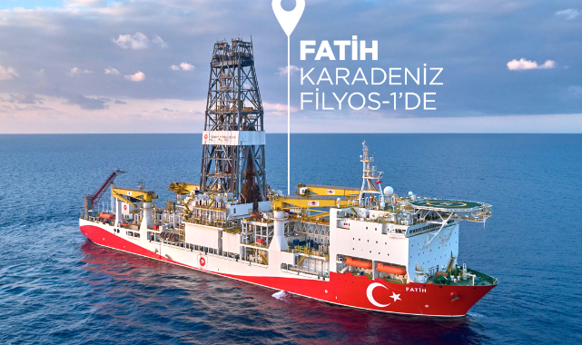 Karadeniz'de yeni sondaj! Fatih Sondaj Gemisi faaliyete başladı