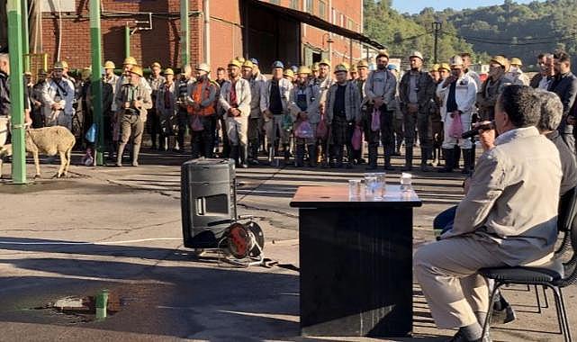 Karadon’da maden şehitleri için dua edildi