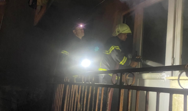 Kozlu'da korkutan yangın!