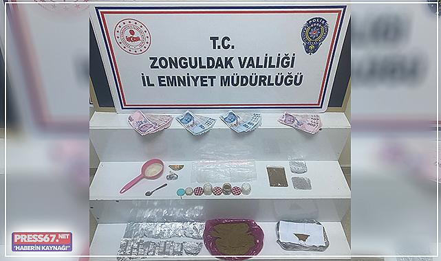 Polisten uyuşturucu ticaretine darbe!