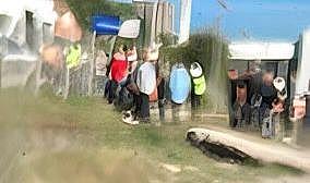 Tren hemzemin geçide giren adama çarptı