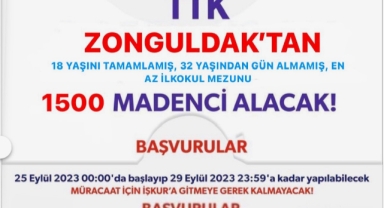 TTK'ya işçi alımı başvurular İşkur'a gitmeden yapılacak!