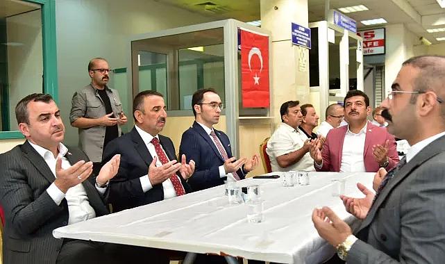 Vali Hacıbektaşoğlu havalimanında incelemelerde bulundu