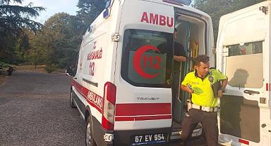 Yamaçtan aşağıya uçtu, ekipler müdahale etti!