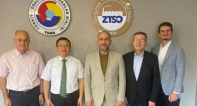 Zhou Yan Quan Zonguldak Ticaret ve Sanayi Odası’nı ziyaret etti