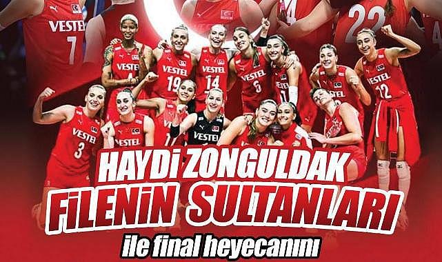 Zonguldak, filenin sultanları için tek yürek!