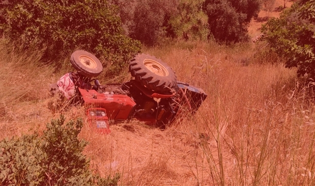 Acı olay, 68 yaşındaki adam traktörün altında kaldı!