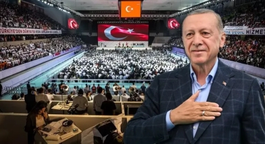 AK Parti'de kongre günü: Erdoğan'dan 'yerel seçim' ve 'güvenlik' mesajları