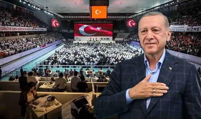 AK Parti&#039;de kongre günü: Erdoğan&#039;dan &#039;yerel seçim&#039; ve &#039;güvenlik&#039; mesajları