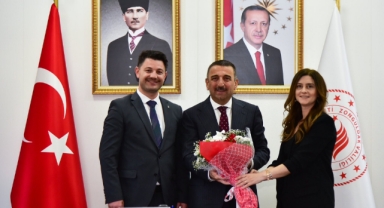 AK Parti heyetinden Vali Osman Hacıbektaşoğlu'na ziyaret