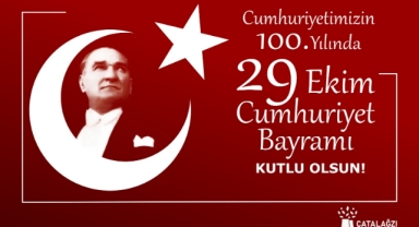 ÇATES'ten 29 Ekim Cumhuriyet Bayramı kutlaması