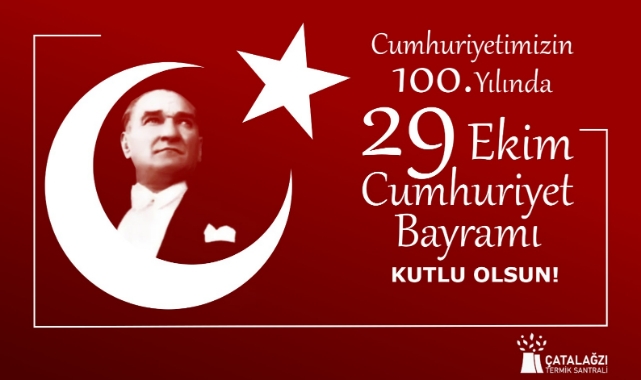 ÇATES'ten 29 Ekim Cumhuriyet Bayramı kutlaması