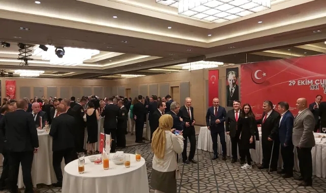 Cumhuriyet’in 100. Yıl Resepsiyonunda bir araya geldiler!