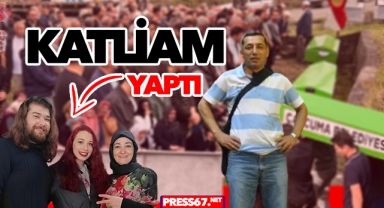 Emekli uzman çavuşun katlettiği eşi ve oğlu toprağa verildi