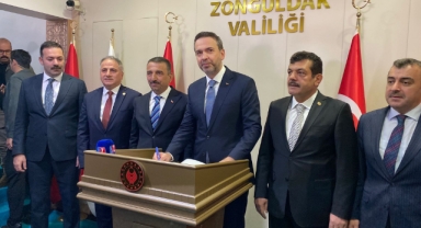 Enerji Bakanı Alpaslan Bayraktar Zonguldak'ta