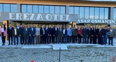 Gökçebey Kaymakamı Taşpınar muhtarlar buluştu!