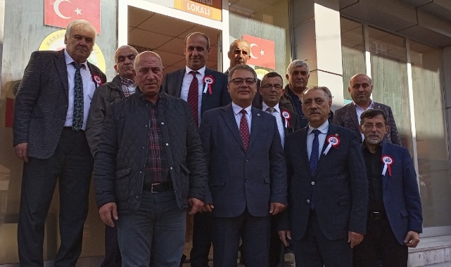 Muhittin Dikmen'den muhtarlara anlamlı ziyaret