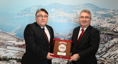 Rektör Özölçer’den Erdemir Genel Müdürü Peker’e Ziyaret