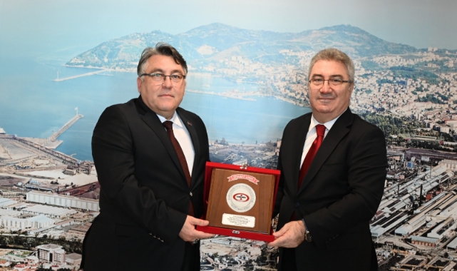 Rektör Özölçer’den Erdemir Genel Müdürü Peker’e Ziyaret