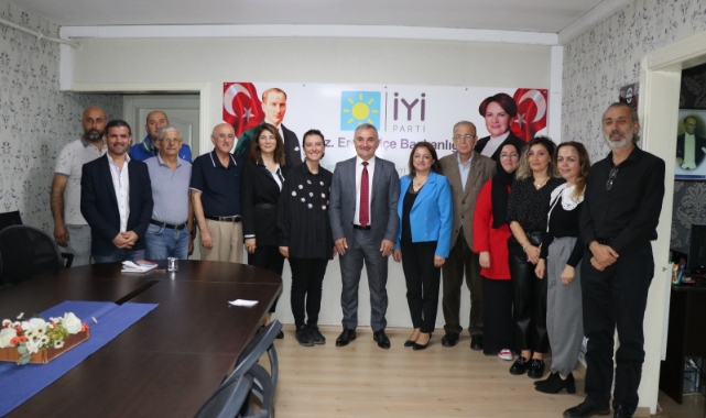 Sesli’den İYİ Parti yönetimine ‘Hayırlı olsun’ ziyareti