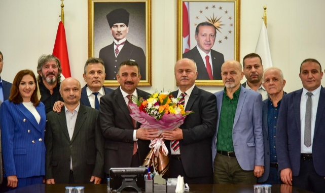 Vali Osman Hacıbektaşoğlu ZONDEF heyetini kabul etti