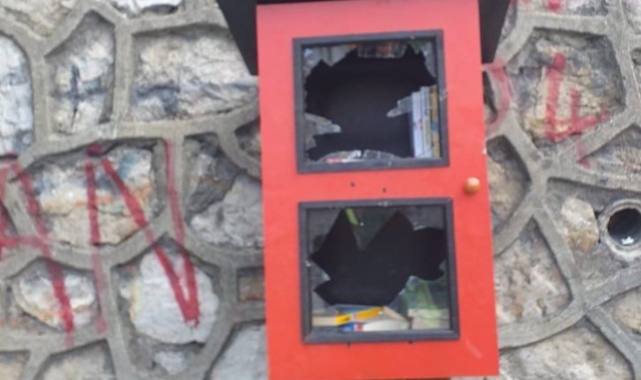 Vandallar iş başında! Tepkiler büyüyor