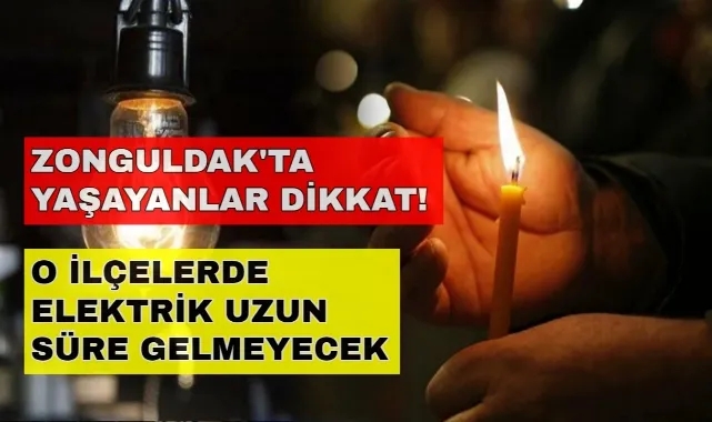 Zonguldak'taki kesintiler gündelik yaşamı zora sokacak! İşte detaylar... -18 Ekim Zonguldak elektrik kesintisi