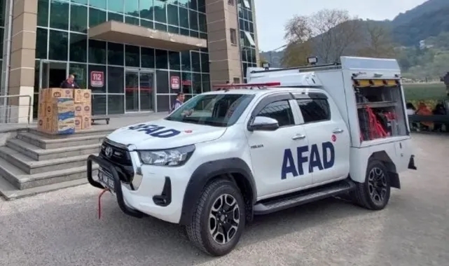 AFAD araç filosuna 4x4 araç!