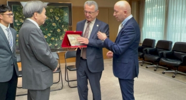 Başkan Kantarcı Japonya’da seri temaslarda bulunuyor