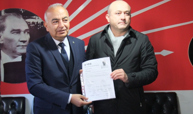 Çetin Bozkurt adaylık başvurusunu yaptı!