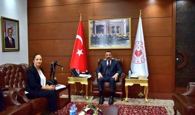 Dekandan Vali Hacıbektaşoğlu'na ziyaret