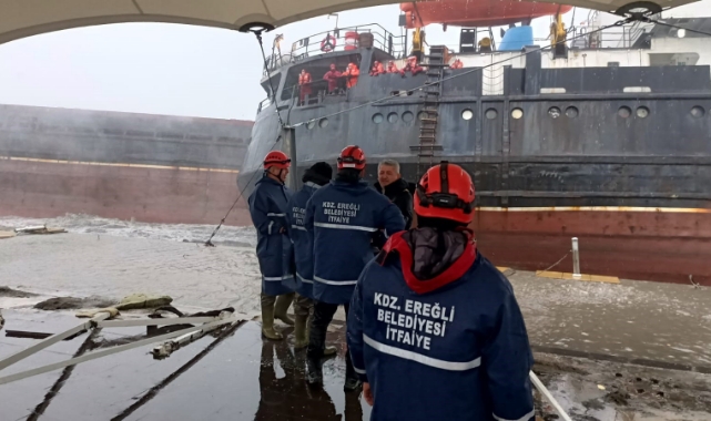 Denizcilik Genel Müdürlüğü'nden karaya oturan gemi açıklaması!