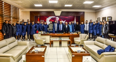 Kdz. Ereğli Belediyespor'dan geçmiş olsun ziyareti