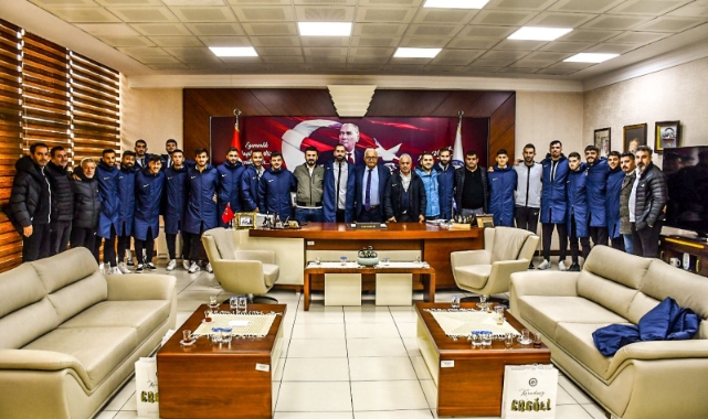 Kdz. Ereğli Belediyespor'dan geçmiş olsun ziyareti