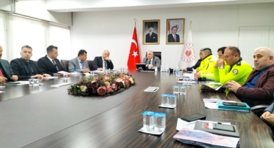 Kış tedbirlerini görüştüler! Güvenli seyahat için önlemler alınıyor