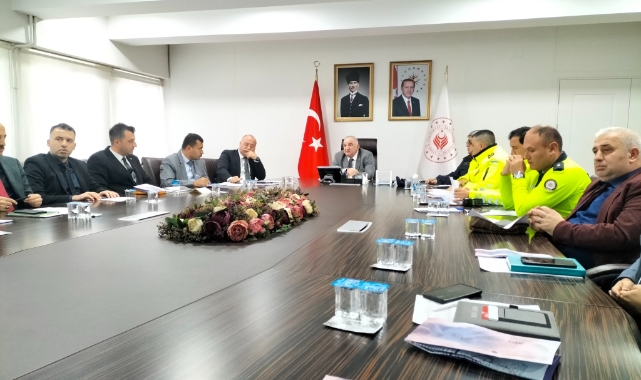 Kış tedbirlerini görüştüler! Güvenli seyahat için önlemler alınıyor