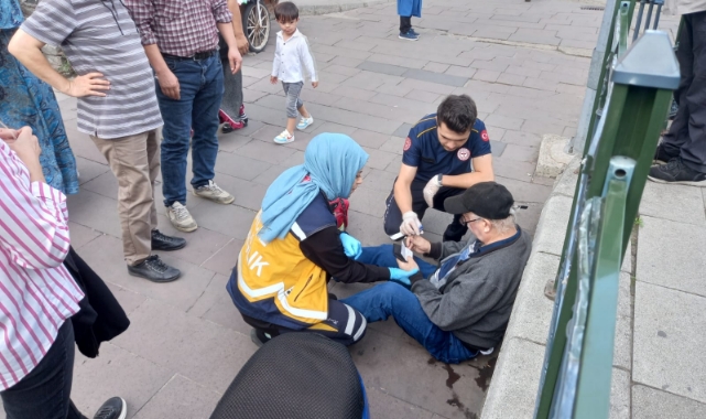 Sara nöbeti geçiren adam ekipleri alarma geçirdi