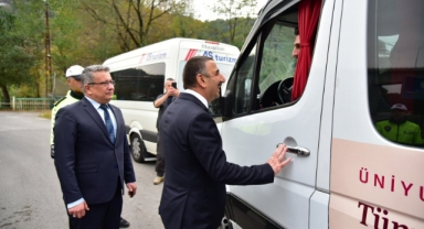 Vali Hacıbektaşoğlu'ndan Trafik Denetimi